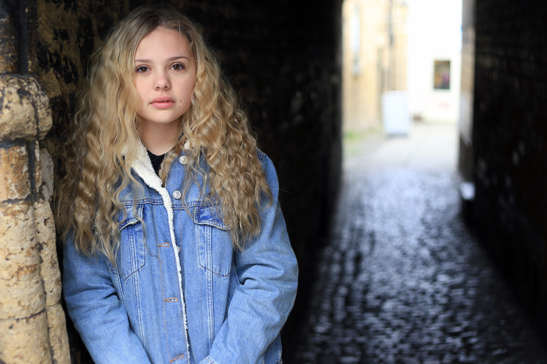 Family portrait: Teenager lifestyle environmental portrait